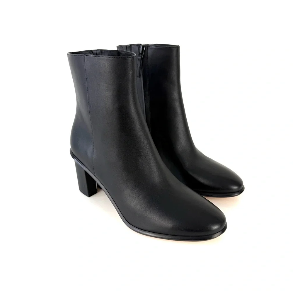 NEW Tory Burch Brooke Ankle Boots Black Sz 10.5
